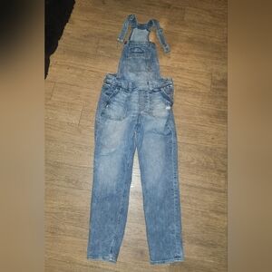 Express Women's Light Blue Denim Overalls